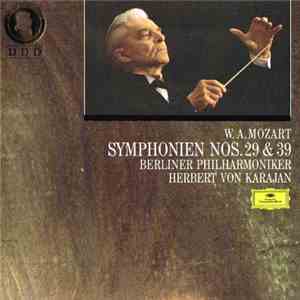 W.A.Mozart / Berliner Philharmoniker, Herbert von Karajan - Symphonien N° 29 & N° 39