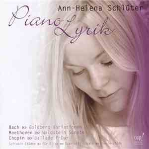 Ann-Helena Schlüter - PianoLyrik