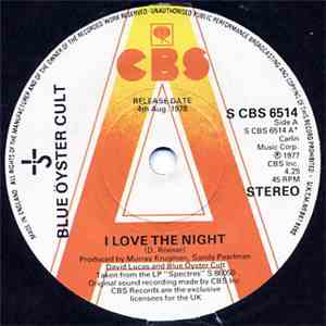 Blue Öyster Cult - I Love The Night