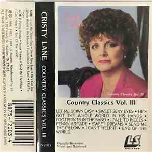 Cristy Lane - Country Classics Vol. III