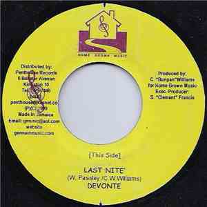 Devonte / Zumjay - Last Night / Thru Money