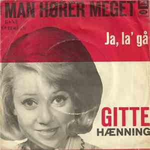 Gitte Hænning - Man Hører Meget