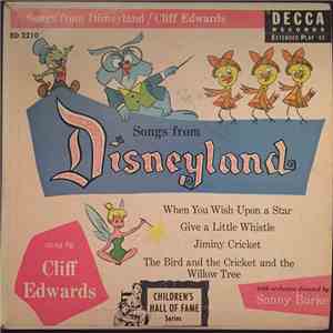 Cliff Edwards, Sonny Burke, The Rhythmaires - Songs From Disneyland