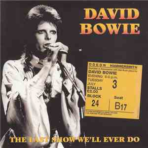 David Bowie - The Last Show We'll Ever Do