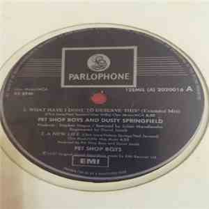 Pet Shop Boys, Dusty Springfield - What Have I Done To Deserve This?