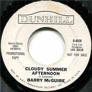 Barry McGuire - Cloudy Summer Afternoon