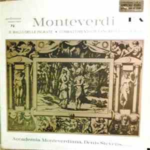 Montiverdi, Accademia Monteverdiana, Denis Stevens - Il Ballo Delle Ingrate - Combattimento Di Tancredi E Clorinda