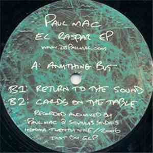 Paul Mac - El Raspar EP
