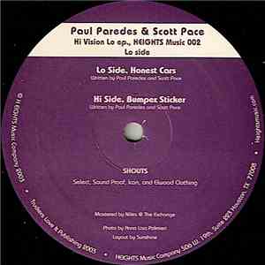 Paul Paredes & Scott Pace - Hi Vision Lo EP