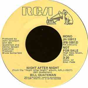 Bill Quateman - Night After Night