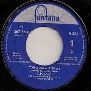 Cleo Laine - You'll Answer To Me