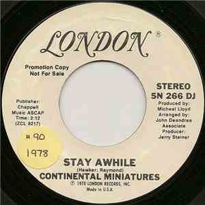 Continental Miniatures - Stay Awhile