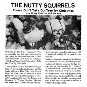 The Nutty Squirrels - Please Don't Take Our Tree For Christmas / Nutty Noel