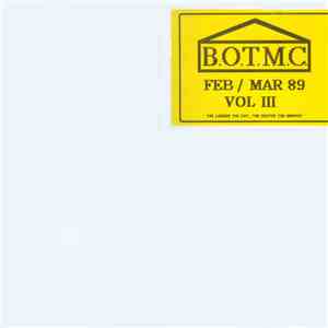 Beat Of The Month Club - B.O.T.M.C. Feb / Mar 89 Vol III