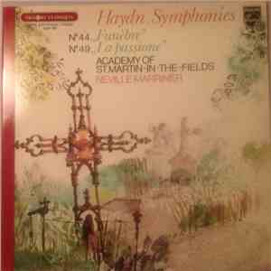 Haydn - Academy Of St. Martin-in-the-Fields, Neville Marriner - Symphonies N° 44 "Funèbre" Et N° 49 "La Passione"