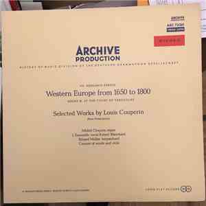 Louis Couperin - Michel Chapuis, L'Ensemble Vocal Roger Blanchard, Eduard Müller - Selected Works by Louis Couperin • First Publication