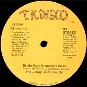 The Jimmy Castor Bunch - Bertha Butt Encounters Vadar / The Mystery Of Me