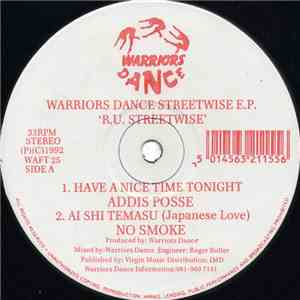 Various - Warriors Dance Streetwise E.P. (R.U. Streetwise)