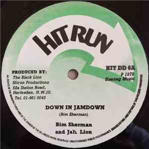 Bim Sherman And Jah Lion / Teem All-Stars - Down In Jamdown / Version