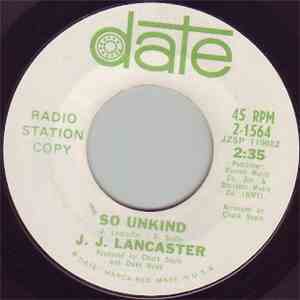 J.J. Lancaster - So Unkind