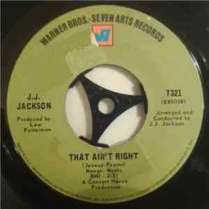J.J. Jackson - That Ain't Right / Four Walls