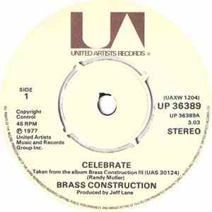 Brass Construction - Celebrate / Top Of The World