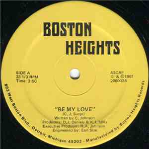 C.J. Surge - Be My Love / I Wanna Love Ya