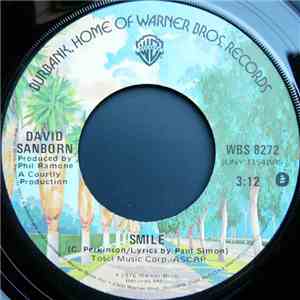 David Sanborn - Smile / I Do It For Your Love