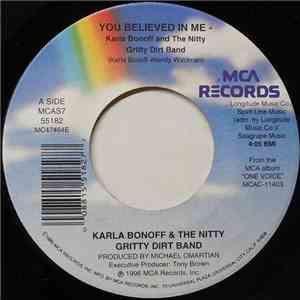Karla Bonoff & Nitty Gritty Dirt Band - You Believed In Me