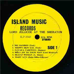Lord Jellicoe & His Calypso Monarchs - Lord Jellicoe At The Sheraton