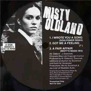Misty Oldland - I Wrote You A Song