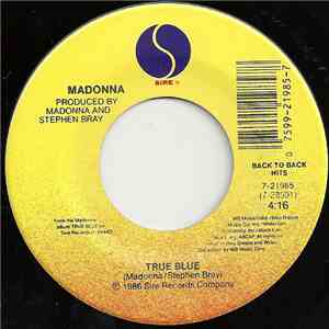 Madonna - True Blue / Live To Tell
