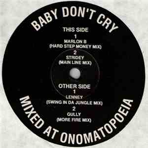Unknown Artist - Baby Don't Cry
