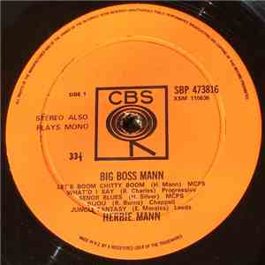 Herbie Mann - Big Boss Mann