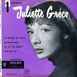 Juliette Gréco - La Fiancée Du Pirate (1re Série)