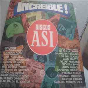 Lalo Martel - INCREIBLE! DISCOS ASI