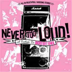 Various - Never Too Loud! - A Tribute To Backstreet Girls