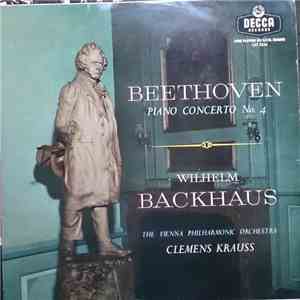 Beethoven, Clemens Krauss, Wiener Philharmoniker - Piano Concerto No. 4