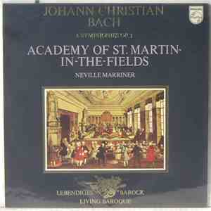 J. C. Bach - Academy of St.Martin-in-the-Fields, Neville Marriner - 6 Symphonies Op. 3