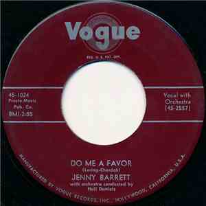 Jenny Barrett  - Do Me A Favor / He Loves Me