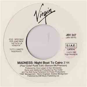 Madness / Sandra - Night Boat To Cairo / Maria Magdalena