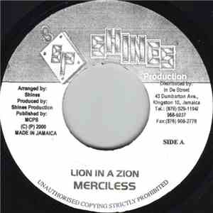 Merciless / Jack-A-Diamond - Lion In A Zion / Dup Dap Day