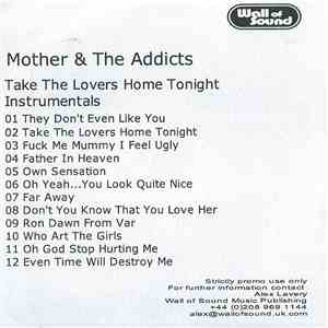 Mother & The Addicts - Take The Lovers Home Tonight (Instrumentals)