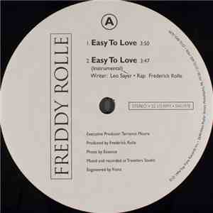 Freddy Rolle - Easy To Love / If I Let Myself Go
