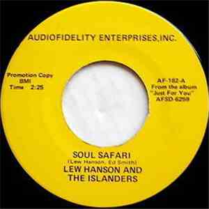 Lew Hanson And The Islanders - Soul Safari / Ode To Montego Bay