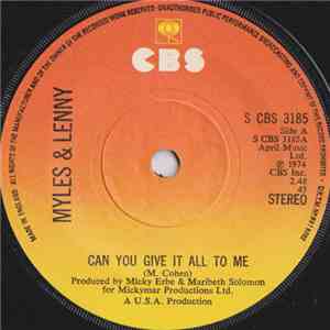 Myles and Lenny - Can You Give It All To Me