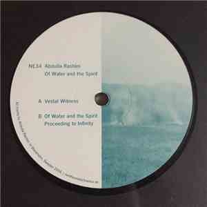 Abdulla Rashim - Of Water And The Spirit