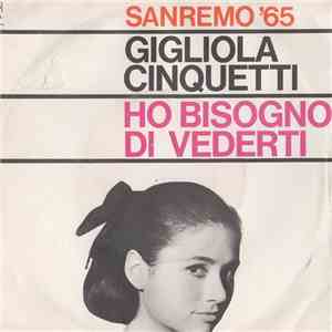 Gigliola Cinquetti - Ho Bisogno Di Vederti