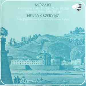 Mozart, Henryk Szeryng, New Philharmonia Orchestra, Alexander Gibson - Violin Concertos in G, K. 216 - In D, K. 218, Adagio For Violin In E, K. 261