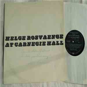 Helge Roswaenge - Preiser Records Presents Helge Rosvaenge At Carnegie Hall April 17, 1963
